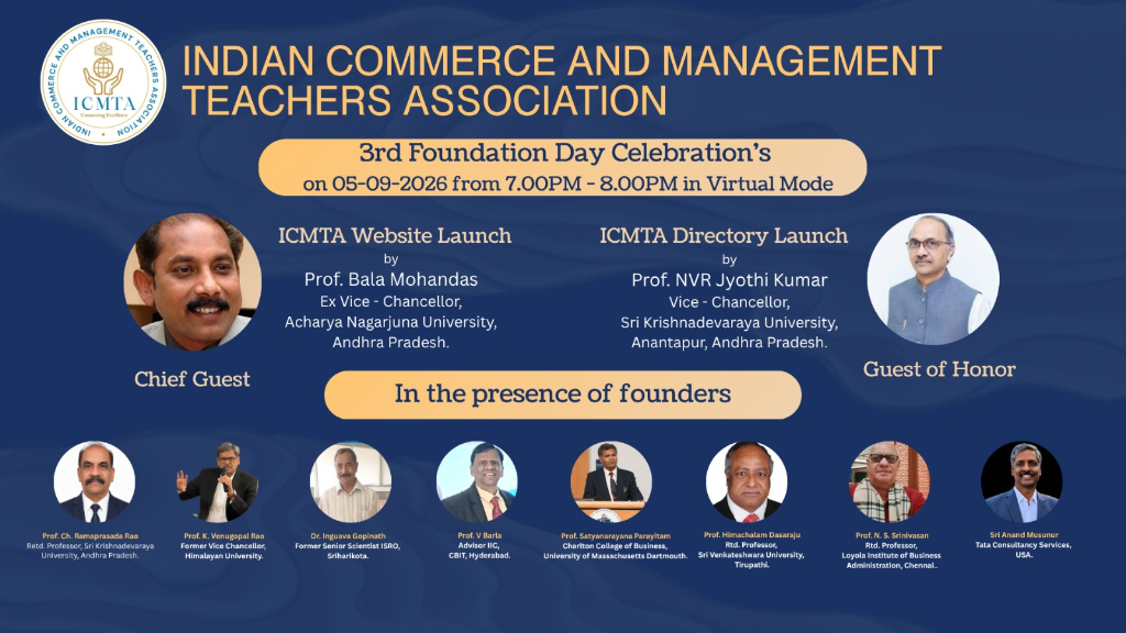 ICMTA 3rd Foundation Day and Inauguration of ICMTA Website